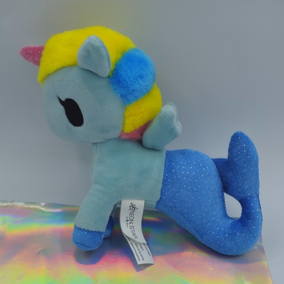 Tokidoki Neon Star Shelly Mermicorno Plush - Picture 4 of 7